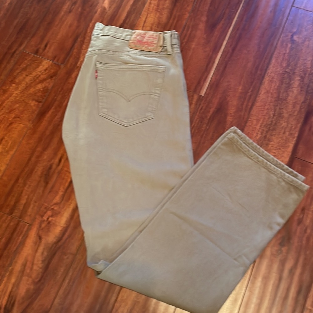 Mens Tan 501 Levi’s